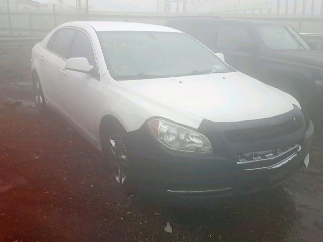 1G1ZH57B29F245616 - 2009 CHEVROLET MALIBU 1LT WHITE photo 1