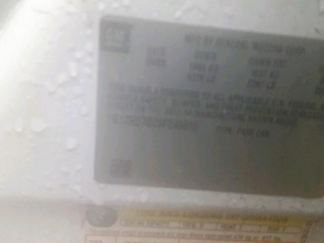 1G1ZH57B29F245616 - 2009 CHEVROLET MALIBU 1LT WHITE photo 10