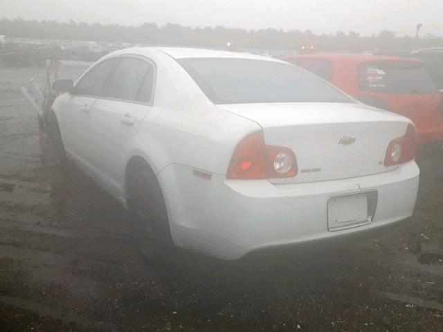 1G1ZH57B29F245616 - 2009 CHEVROLET MALIBU 1LT WHITE photo 3