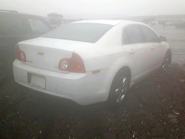 1G1ZH57B29F245616 - 2009 CHEVROLET MALIBU 1LT WHITE photo 4