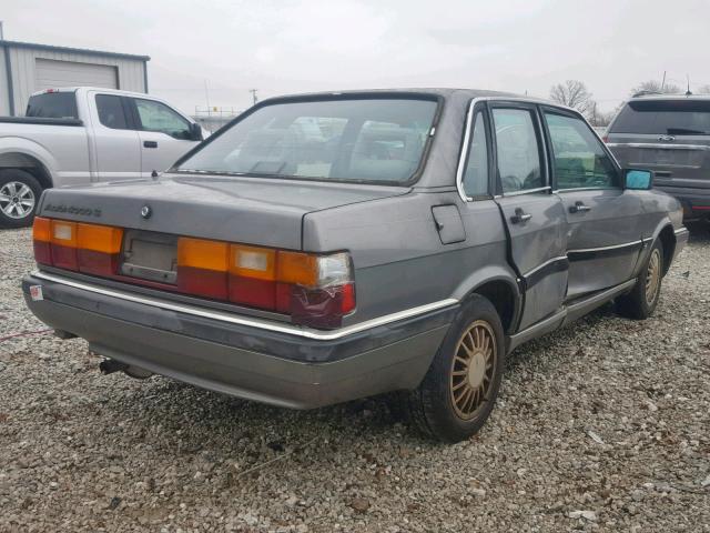 WAUFB0819GA115408 - 1986 AUDI 4000 S CUS GOLD photo 4