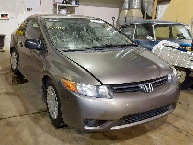 2HGFG11307H006828 - 2007 HONDA CIVIC DX-G GRAY photo 1