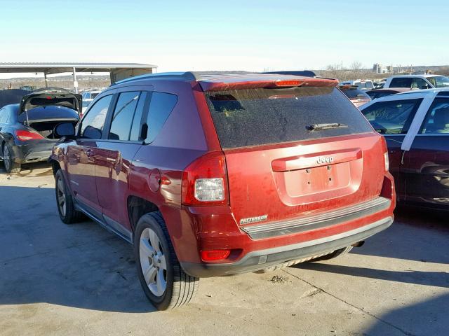 1J4NT1FA8BD165612 - 2011 JEEP COMPASS SP ბურგუნდია ფოტო 3