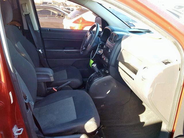 1J4NT1FA8BD165612 - 2011 JEEP COMPASS SP ბურგუნდია ფოტო 5