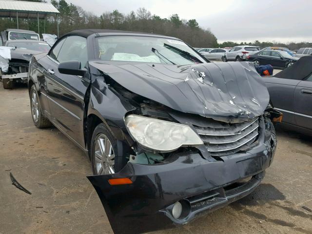 1C3LC65M78N614971 - 2008 CHRYSLER SEBRING LI BLACK photo 1