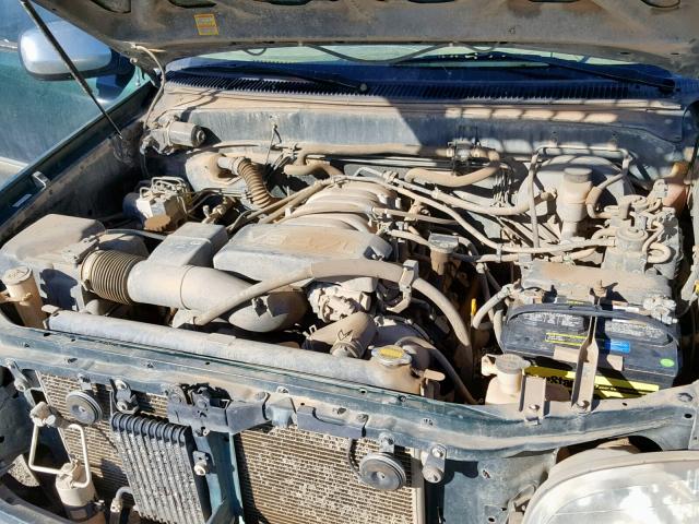 5TBBT441XYS004326 - 2000 TOYOTA TUNDRA ACC GREEN photo 7