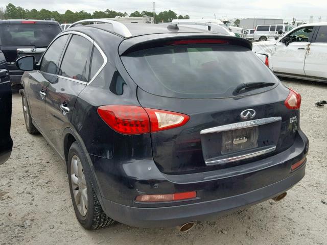JN1AJ0HP4AM702032 - 2010 INFINITI EX35 BASE BLACK photo 3