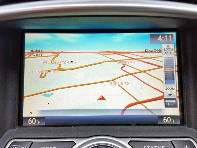 JN1AJ0HP4AM702032 - 2010 INFINITI EX35 BASE BLACK photo 9