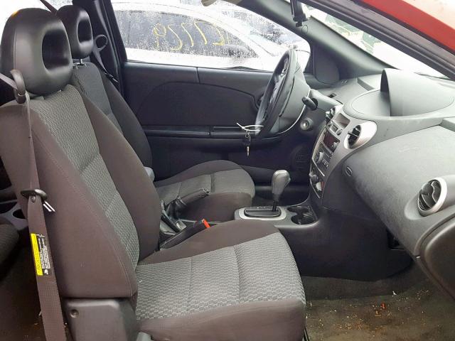 1G8AN15F86Z141857 - 2006 SATURN ION LEVEL RED photo 5