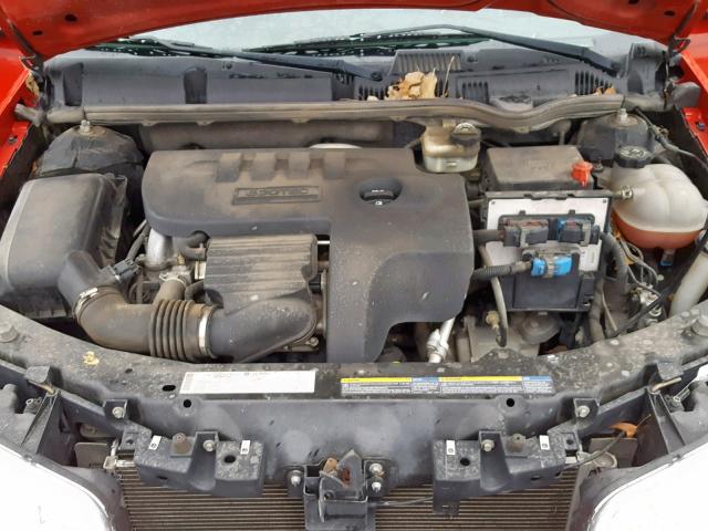 1G8AN15F86Z141857 - 2006 SATURN ION LEVEL RED photo 7