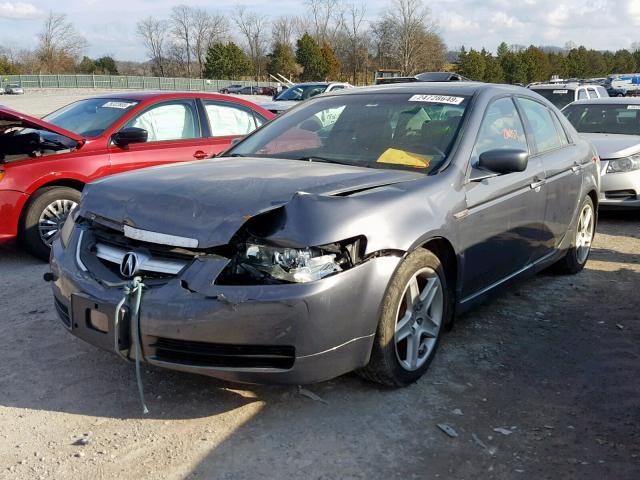 19UUA662X6A046997 - 2006 ACURA 3.2TL GRAY photo 2