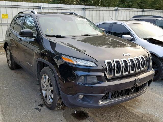 1C4PJMDS1EW101387 - 2014 JEEP CHEROKEE L BLACK photo 1