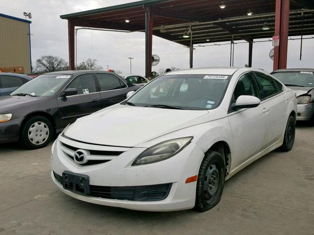 1YVHZ8BHXB5M06555 - 2011 MAZDA 6 I WHITE photo 2