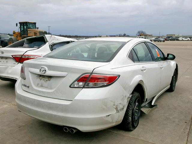 1YVHZ8BHXB5M06555 - 2011 MAZDA 6 I WHITE photo 4