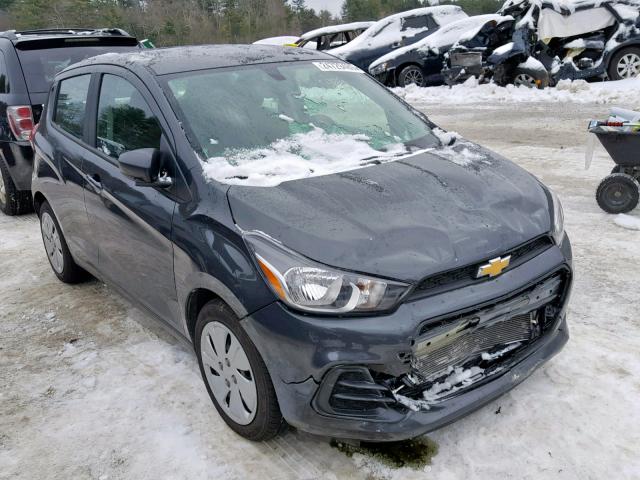 KL8CB6SA8JC472813 - 2018 CHEVROLET SPARK LS GRAY photo 1