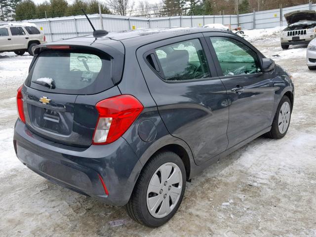 KL8CB6SA8JC472813 - 2018 CHEVROLET SPARK LS GRAY photo 4