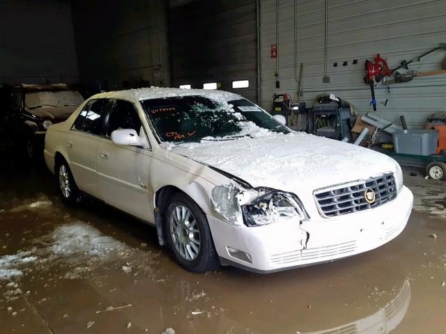 1G6KE57Y85U114995 - 2005 CADILLAC DEVILLE DH WHITE photo 1