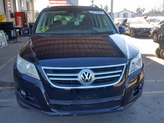 WVGBV75N59W520580 - 2009 VOLKSWAGEN TIGUAN SE BLACK photo 9