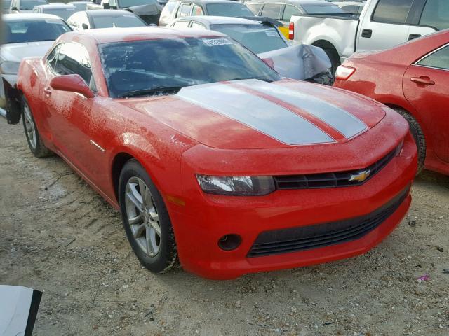 2G1FA1E38E9186926 - 2014 CHEVROLET CAMARO LS RED photo 1