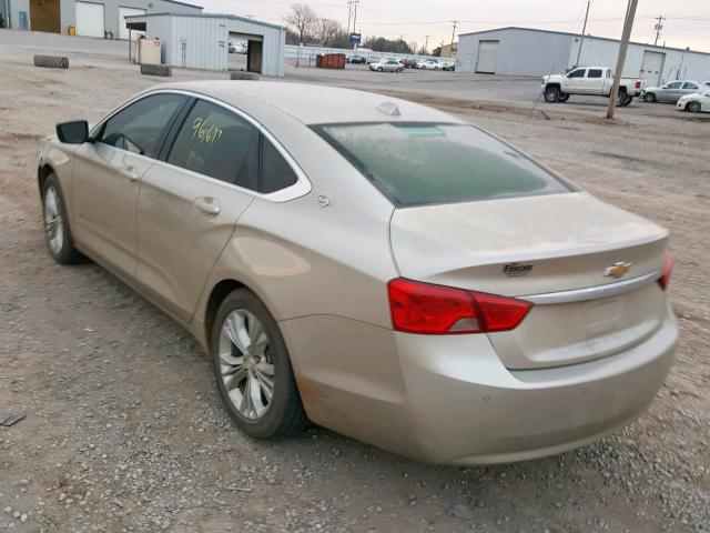 2G11Z5SR0E9261850 - 2014 CHEVROLET IMPALA ECO BEIGE photo 3