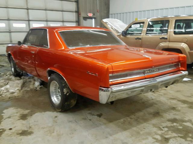 824P269018 - 1964 PONTIAC GTO ORANGE photo 3