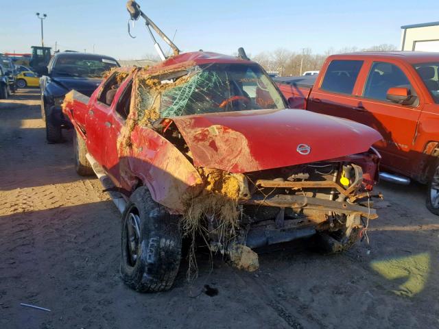 1N6MD29Y43C460692 - 2003 NISSAN FRONTIER C MAROON photo 1