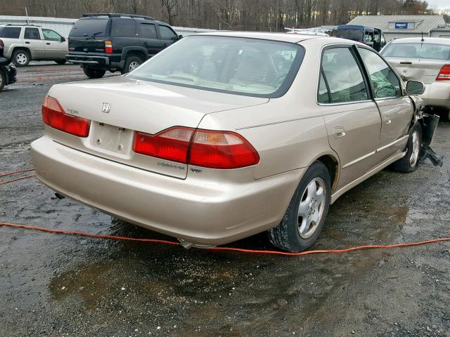 1HGCG1659YA036813 - 2000 HONDA ACCORD EX GOLD photo 4