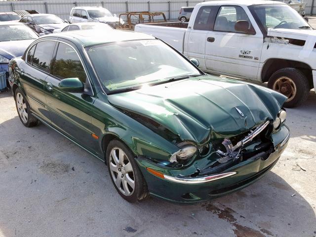 SAJEA51C54WD90545 - 2004 JAGUAR X-TYPE 3.0 GREEN photo 1