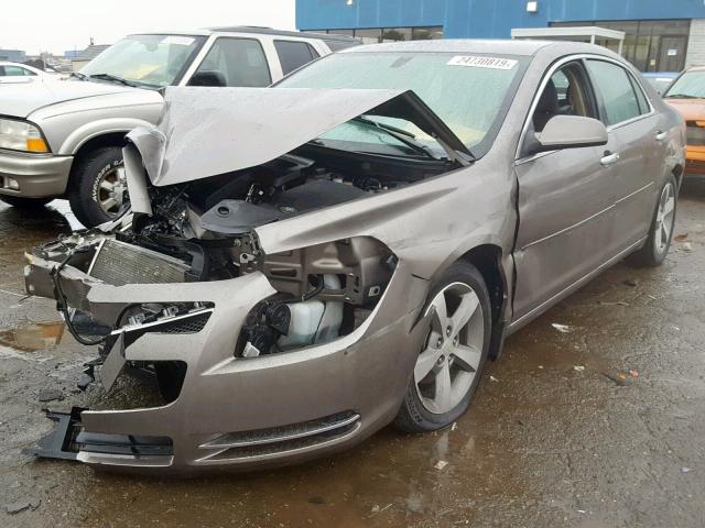 1G1ZC5E02CF297903 - 2012 CHEVROLET MALIBU 1LT 棕色 照片 2