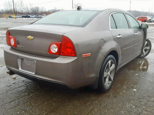 1G1ZC5E02CF297903 - 2012 CHEVROLET MALIBU 1LT 棕色 照片 4