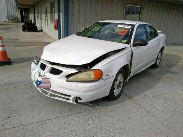 1G2NF52E04C240197 - 2004 PONTIAC GRAND AM S WHITE photo 2