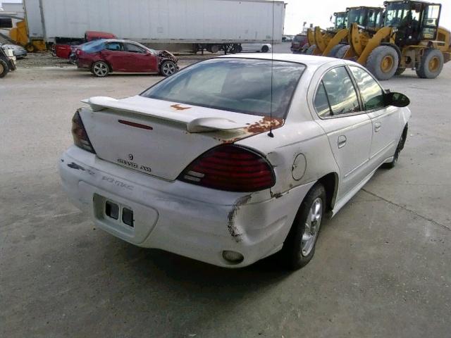 1G2NF52E04C240197 - 2004 PONTIAC GRAND AM S WHITE photo 4