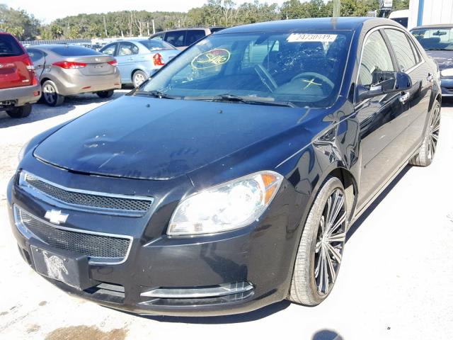 1G1ZC5E05CF341960 - 2012 CHEVROLET MALIBU 1LT შავი ფოტო 2