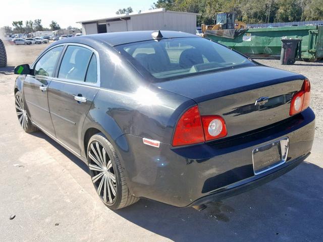 1G1ZC5E05CF341960 - 2012 CHEVROLET MALIBU 1LT შავი ფოტო 3