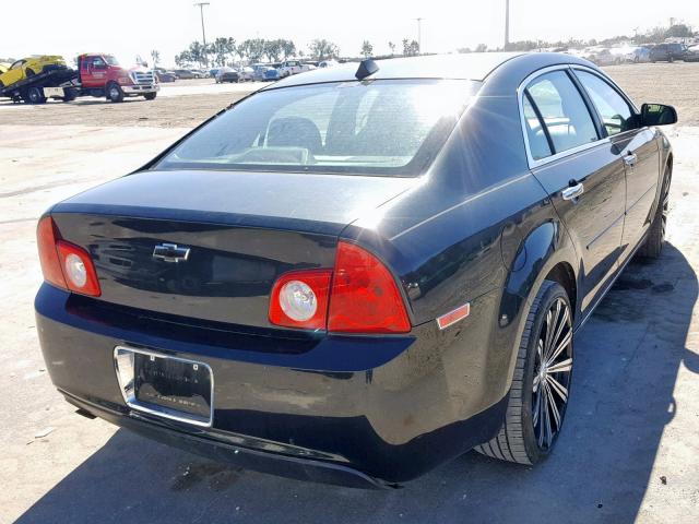 1G1ZC5E05CF341960 - 2012 CHEVROLET MALIBU 1LT შავი ფოტო 4