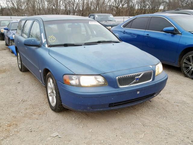 YV1SW58D031287859 - 2003 VOLVO V70 2.4T BLUE photo 1