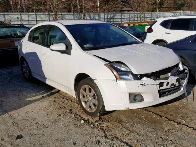 3N1AB6AP4AL656318 - 2010 NISSAN SENTRA 2.0 WHITE photo 1