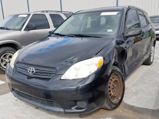 2T1KR32E88C713710 - 2008 TOYOTA COROLLA MA BLACK photo 2