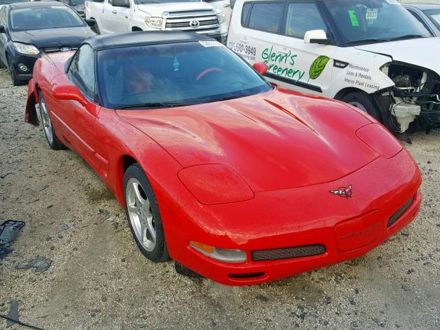 1G1YY32G645113850 - 2004 CHEVROLET CORVETTE RED photo 1