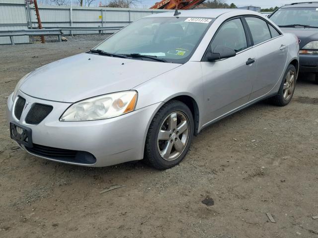 1G2ZH57N484297104 - 2008 PONTIAC G6 GT SILVER photo 2