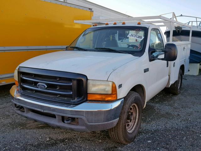 1FDSF34S7XEC68363 - 1999 FORD F350 SRW S WHITE photo 2