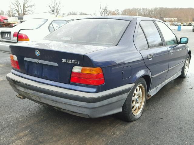 WBACB4315NFL00136 - 1992 BMW 325 I AUTO BLUE photo 4