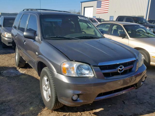 4F2YZ06115KM32441 - 2005 MAZDA TRIBUTE S GRAY photo 1