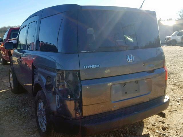 5J6YH28758L006700 - 2008 HONDA ELEMENT EX GRAY photo 3