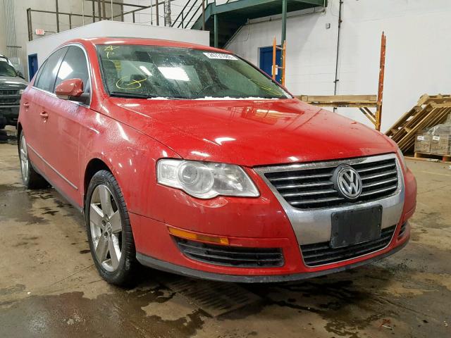 WVWAK73C18P049353 - 2008 VOLKSWAGEN PASSAT KOM RED photo 1