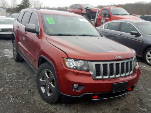 1C4RJFAG9DC655443 - 2013 JEEP GRAND CHER RED photo 1