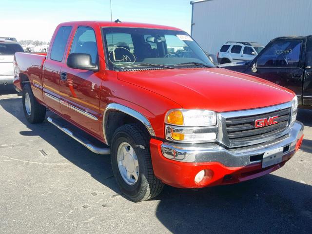 2GTEK19T631337784 - 2003 GMC NEW SIERRA RED photo 1