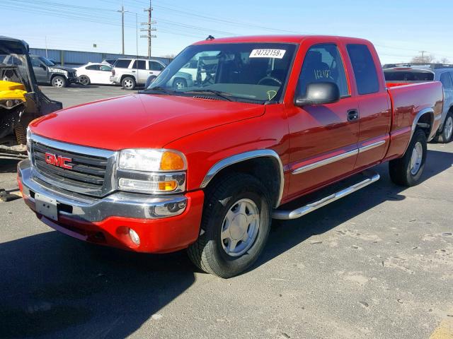 2GTEK19T631337784 - 2003 GMC NEW SIERRA RED photo 2