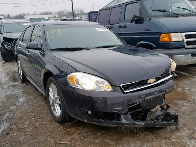 2G1WC5E35D1159598 - 2013 CHEVROLET IMPALA LTZ BLACK photo 1