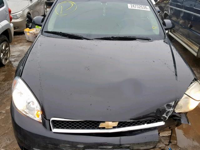 2G1WC5E35D1159598 - 2013 CHEVROLET IMPALA LTZ BLACK photo 7